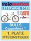 Preview: LESERWAHL 2023_Platz_1_MTB_Einsteiger_Bulls_Copperhead_1_Siegel