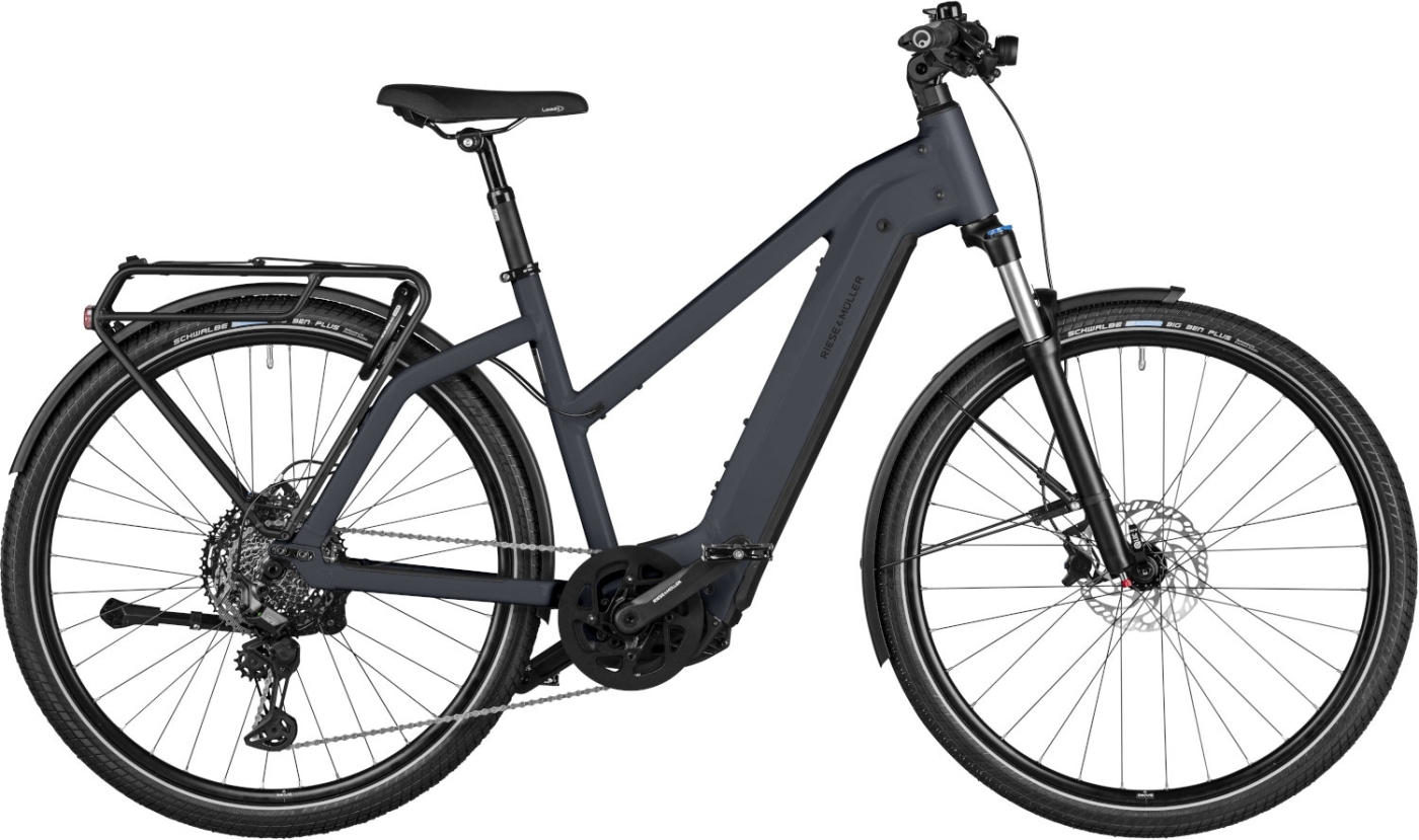 Riese & Müller Charger4 Mixte touring blau. 2023