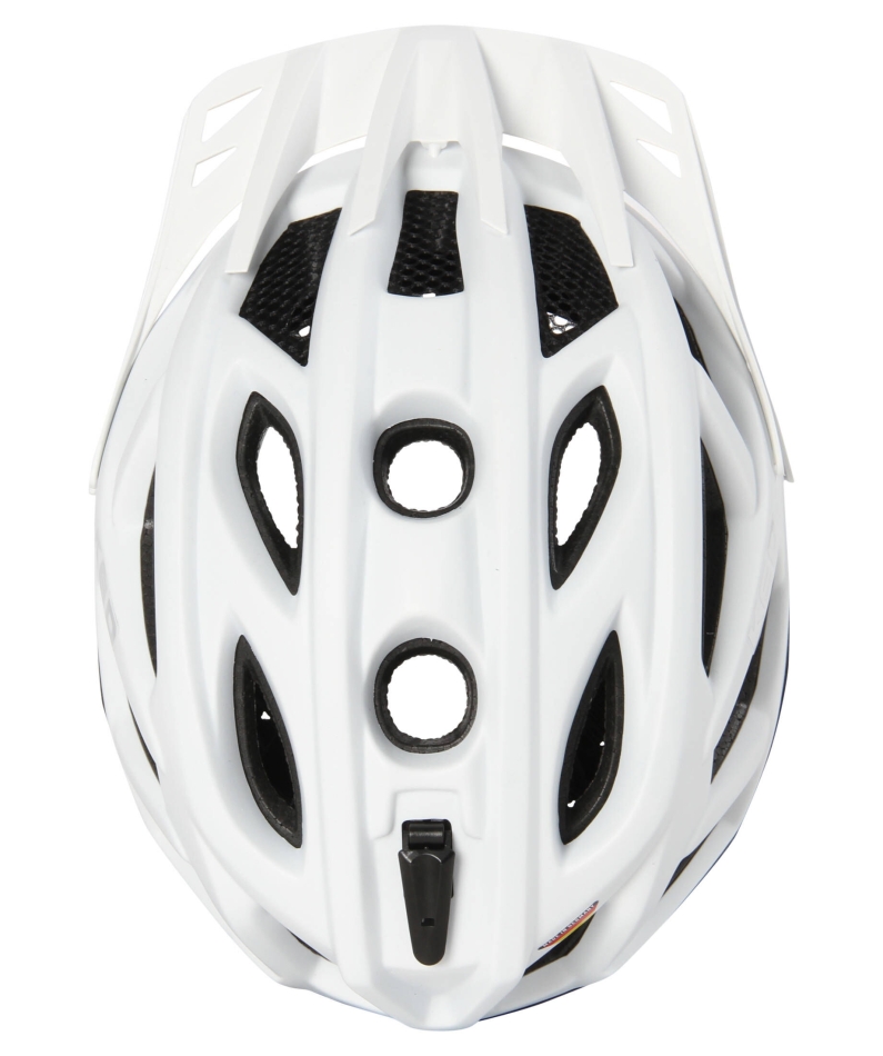 KED Phylos white matt Fahrradhelm