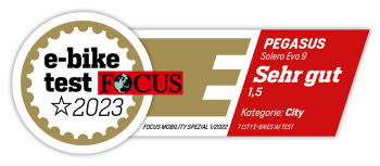 Mobile Preview: Pegasus Solero EVO 9 Focus Siegel