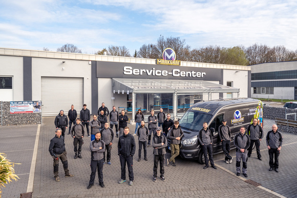 Service-Center Mitarbeiter bei Markgraf