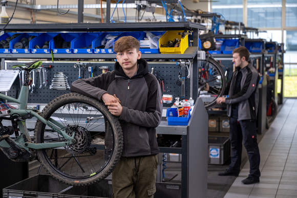 Mitarbeiter im Service Center Markgraf